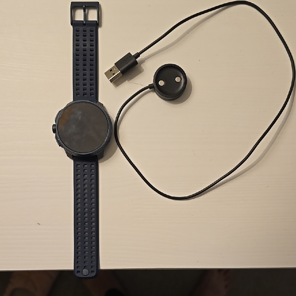 Smartwatch with Blue Strap